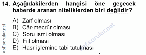 Soru 14