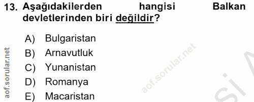 Soru 13