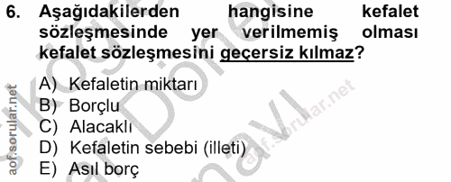 Soru 6