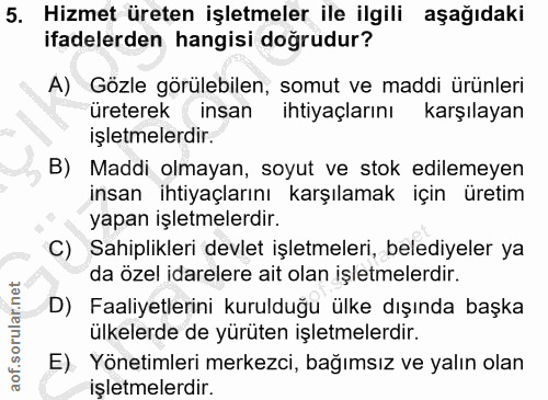 Soru 5