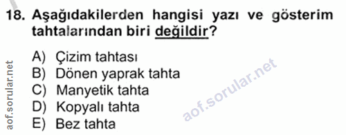 Soru 18