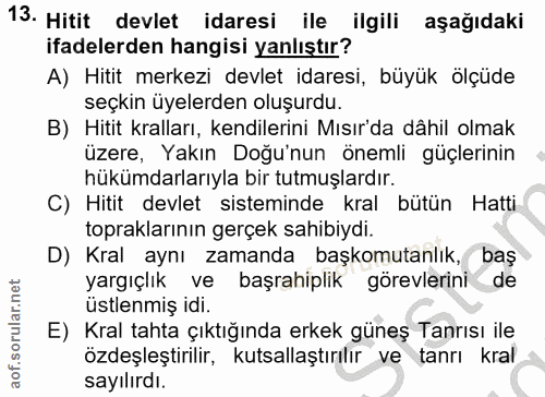 Soru 13