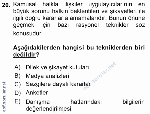 Soru 20