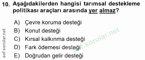 Soru 10