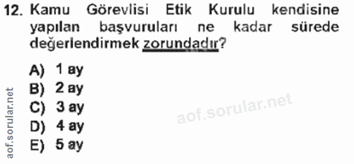 Soru 12