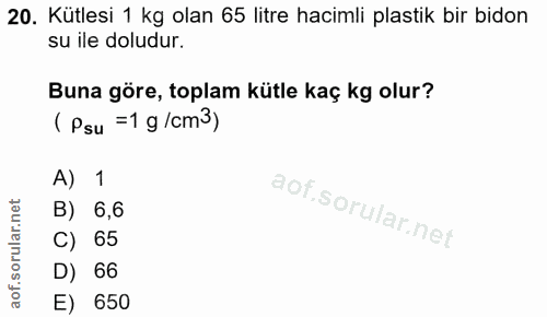 Soru 20