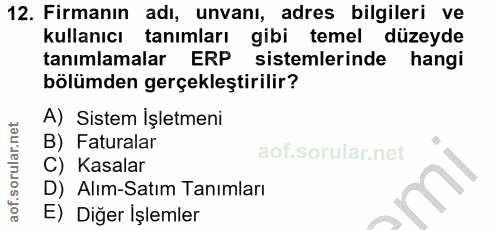Soru 12