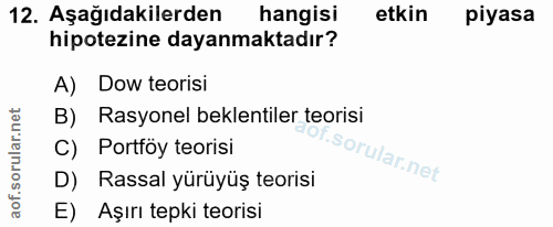Soru 12