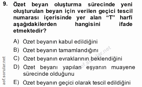 Soru 9