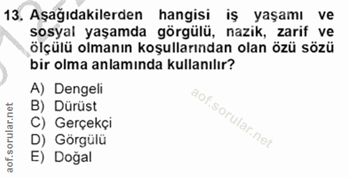 Soru 13