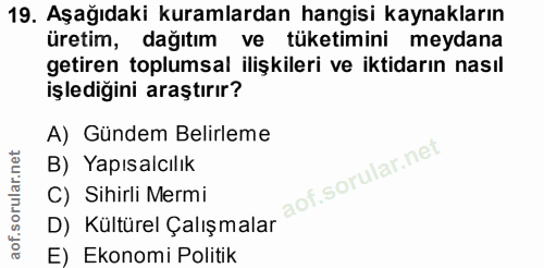 Soru 19