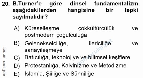 Soru 20
