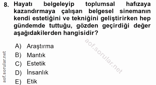 Soru 8
