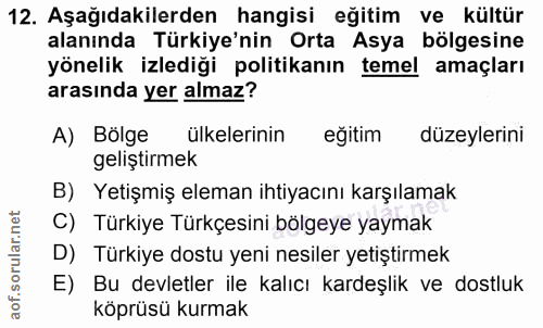 Soru 12