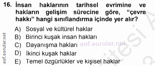 Soru 16