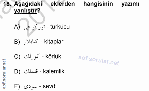 Soru 18