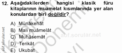 Soru 12
