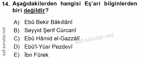 Soru 14