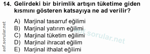 Soru 14
