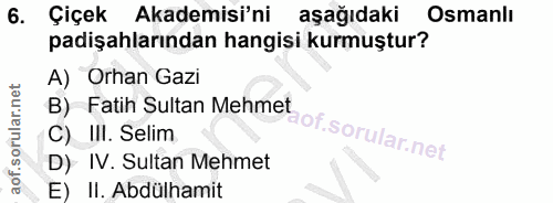 Soru 6