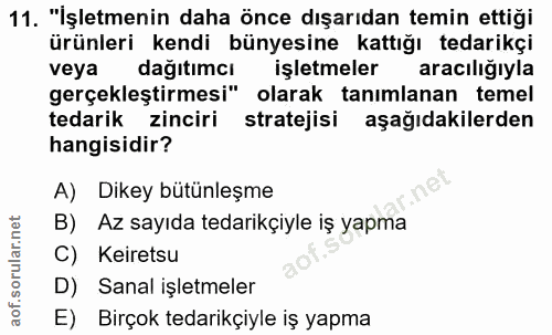 Soru 11