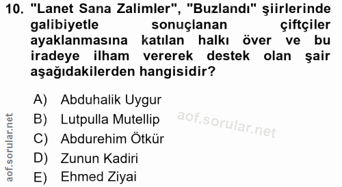 Soru 10