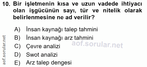Soru 10