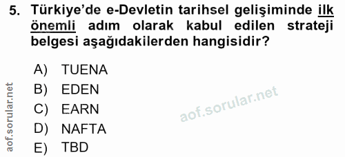 Soru 5