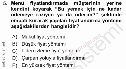 Soru 5