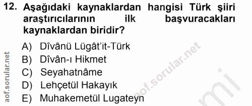 Soru 12