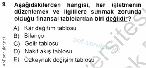 Soru 9