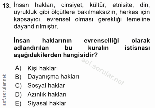 Soru 13