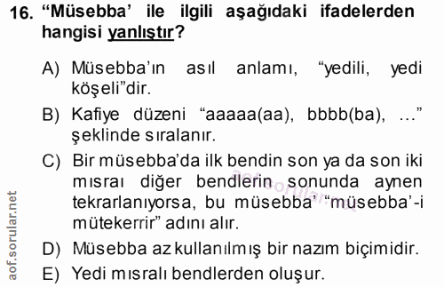 Soru 16