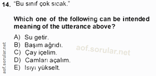 Soru 14