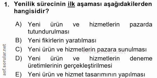 Soru 1