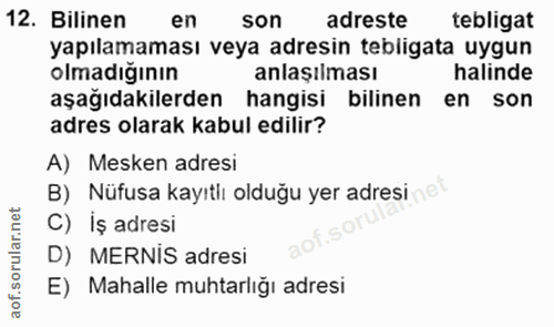 Soru 12