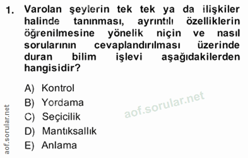 Soru 1