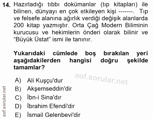 Soru 14