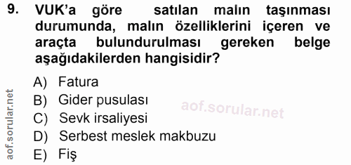 Soru 9
