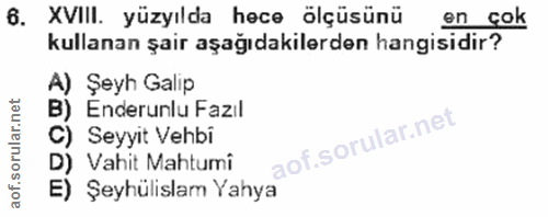 Soru 6