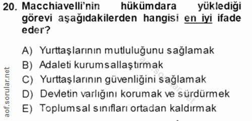 Soru 20