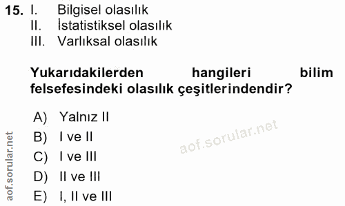 Soru 15
