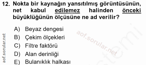 Soru 12