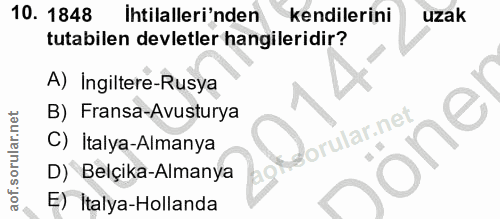 Soru 10