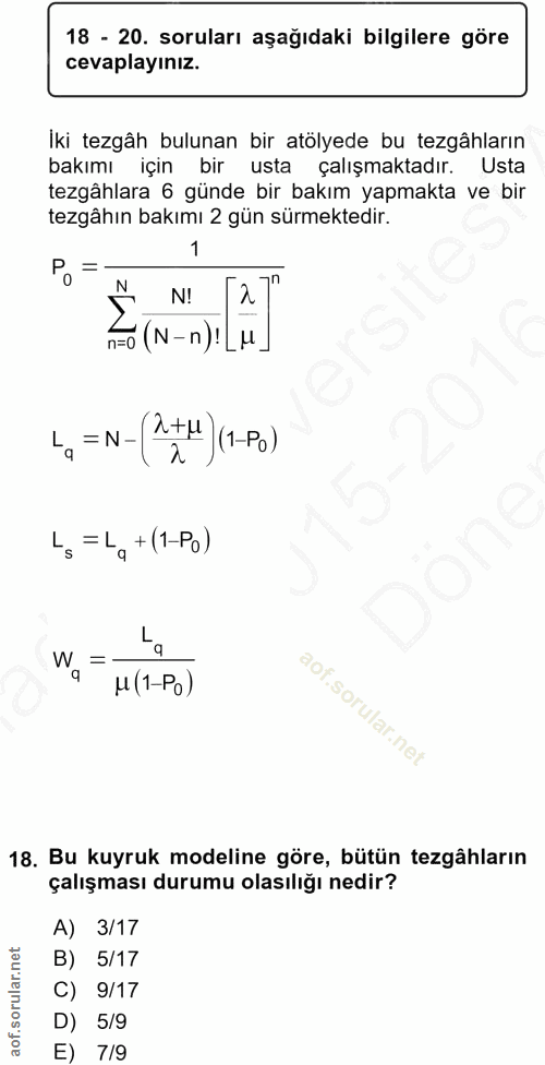 Soru 18