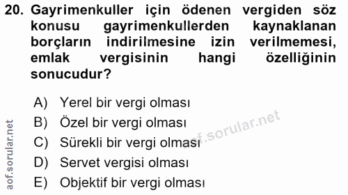 Soru 20