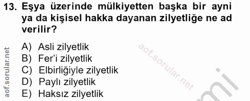 Soru 13