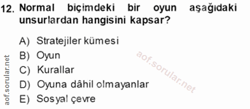 Soru 12