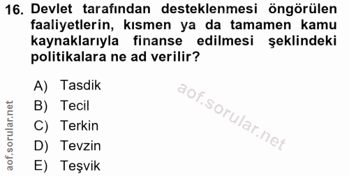 Soru 16