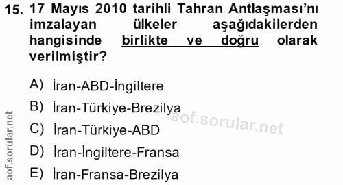 Soru 15